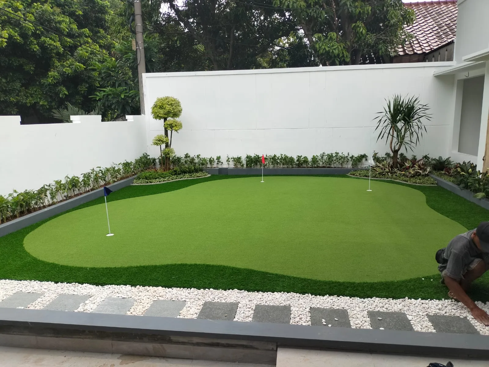 Jasa Pembuatan Mini Golf Plus Taman